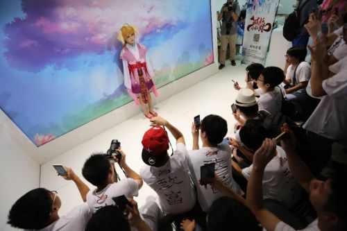 China Joy腾讯动漫展台人气大旺 史上最萌小狐妖引瞩目 业内 第2张 China Joy腾讯动漫展台人气大旺 史上最萌小狐妖引瞩目 业内 第2张
