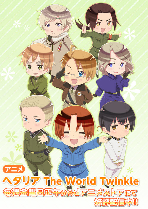 动画《黑塔利亚 THE WORLD TWINKLE》即将加入石川界人、日笠阳子等人配音的新角色 资讯 第1张 动画《黑塔利亚 THE WORLD TWINKLE》即将加入石川界人、日笠阳子等人配音的新角色 资讯 第1张