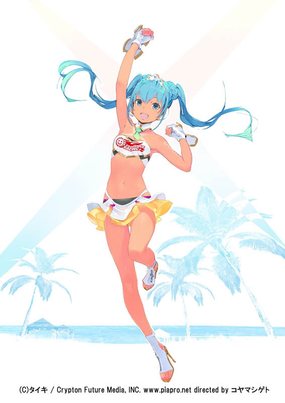 初音未来赛车女郎2014泰国版推出手办等周边 资讯 第8张 初音未来赛车女郎2014泰国版推出手办等周边 资讯 第8张