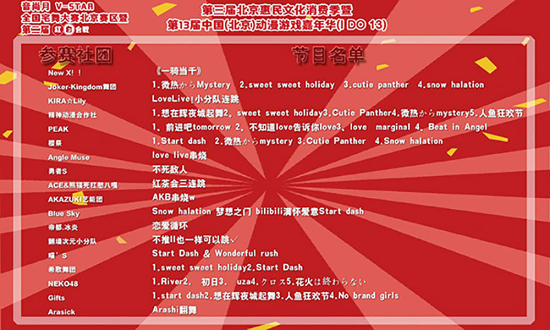 【IDO13】五大赛事,火爆来袭!现场演出,谁最精彩! 漫展 第8张 【IDO13】五大赛事,火爆来袭!现场演出,谁最精彩! 漫展 第8张