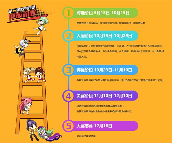 第二届有妖气“追梦寻妖”漫画大赛截止投稿!入围倒计时! 资讯 第2张 第二届有妖气“追梦寻妖”漫画大赛截止投稿!入围倒计时! 资讯 第2张