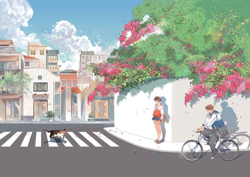 若时光未老,许青春不散 ——阿梗《踮脚张望》画展开幕暨第13届中国动漫金龙奖的征稿启动 业内 第1张 若时光未老,许青春不散 ——阿梗《踮脚张望》画展开幕暨第13届中国动漫金龙奖的征稿启动 业内 第1张