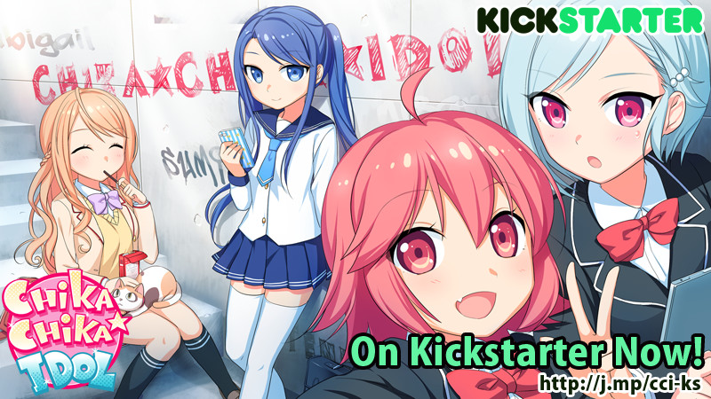 地下偶像动画《Chika Chika Idol》开启众筹 资讯 第1张 地下偶像动画《Chika Chika Idol》开启众筹 资讯 第1张