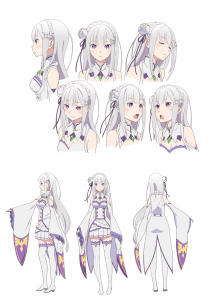 TV版动画《Re:从零开始在异世界生活》角色设定图、主题曲情报公开 资讯 第2张 TV版动画《Re:从零开始在异世界生活》角色设定图、主题曲情报公开 资讯 第2张