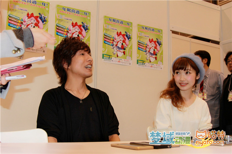 【喵特&梦域采访】《CHAIN CHRONICLE(锁链战记)声优柳田淳一、内田彩 in C3HK2016 资讯 第5张 【喵特&梦域采访】《CHAIN CHRONICLE(锁链战记)声优柳田淳一、内田彩 in C3HK2016 资讯 第5张