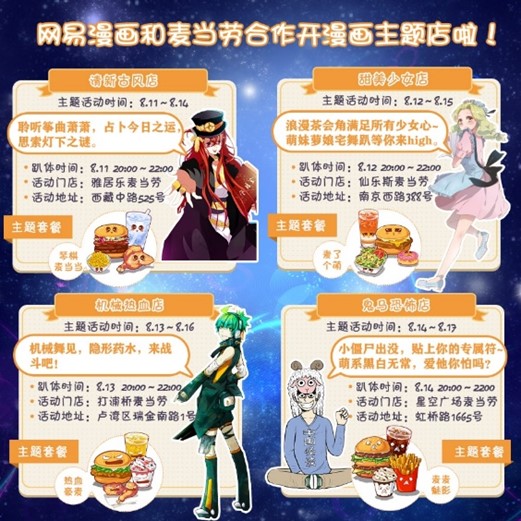 网易漫画X麦当劳,魔都漫画主题趴完美收官 业内 第12张 网易漫画X麦当劳,魔都漫画主题趴完美收官 业内 第12张