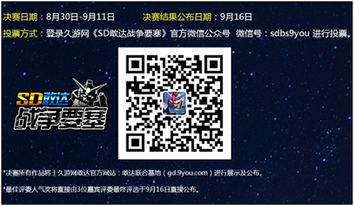 《SD敢达战争要塞》创意绘画大赛决赛开启 业内 第8张 《SD敢达战争要塞》创意绘画大赛决赛开启 业内 第8张