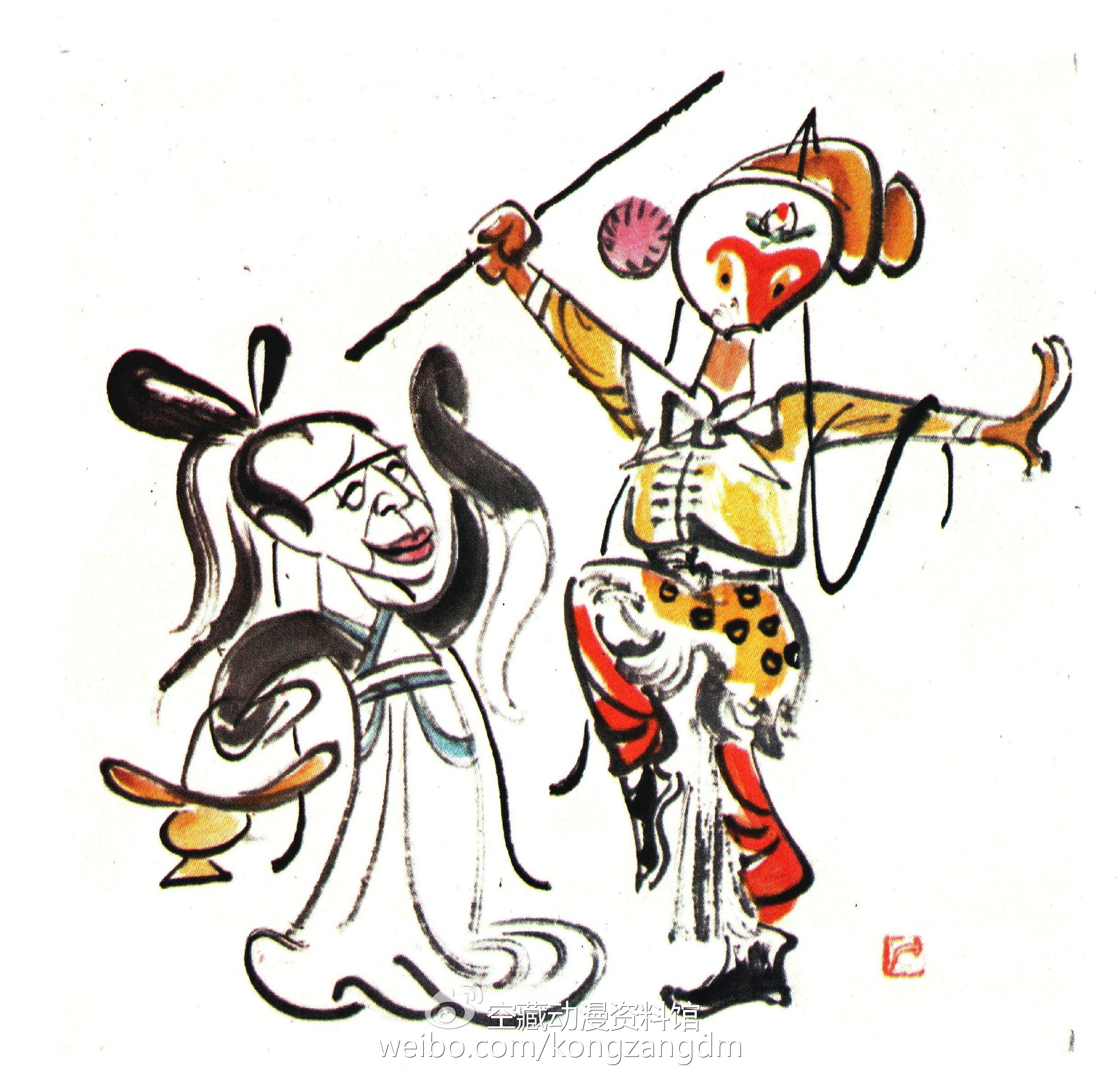 白骨精下马换来哪吒出世——经典动画《哪吒闹海》幕后揭秘(二) 资讯 第9张 白骨精下马换来哪吒出世——经典动画《哪吒闹海》幕后揭秘(二) 资讯 第9张