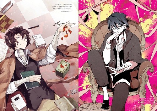《文豪野犬》首本画集《乐描手帖》及名文集发售 资讯 第2张 《文豪野犬》首本画集《乐描手帖》及名文集发售 资讯 第2张