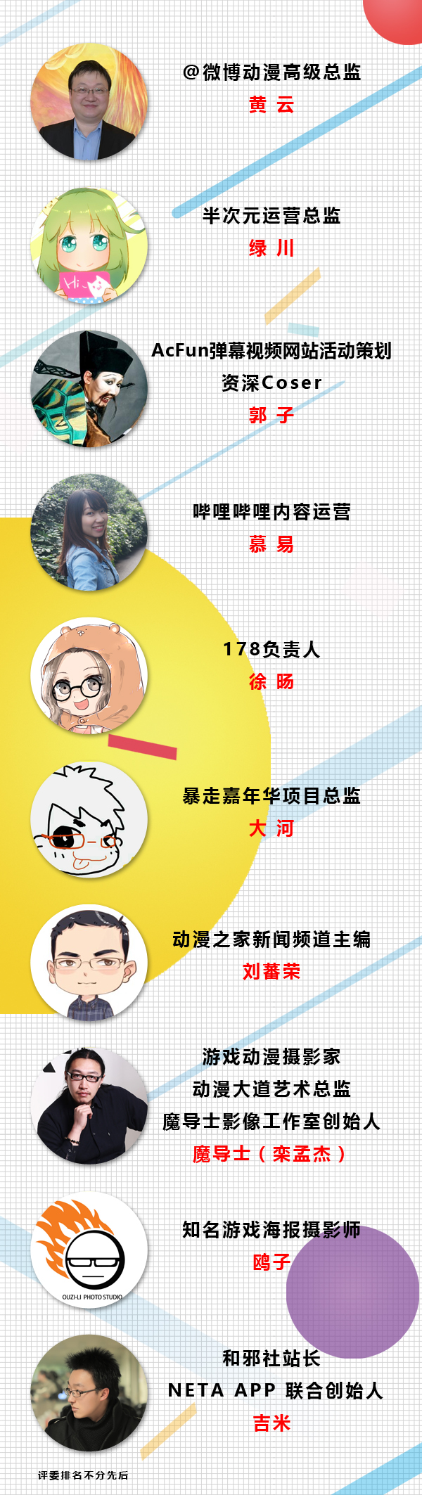 封面大赛全线开赛 评委名单正式公布! 漫展 第2张 封面大赛全线开赛 评委名单正式公布! 漫展 第2张