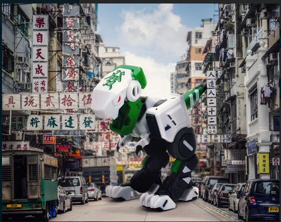 52TOYS新年首推中国风神物，麻将小恐龙开启全网预售 业内 第4张