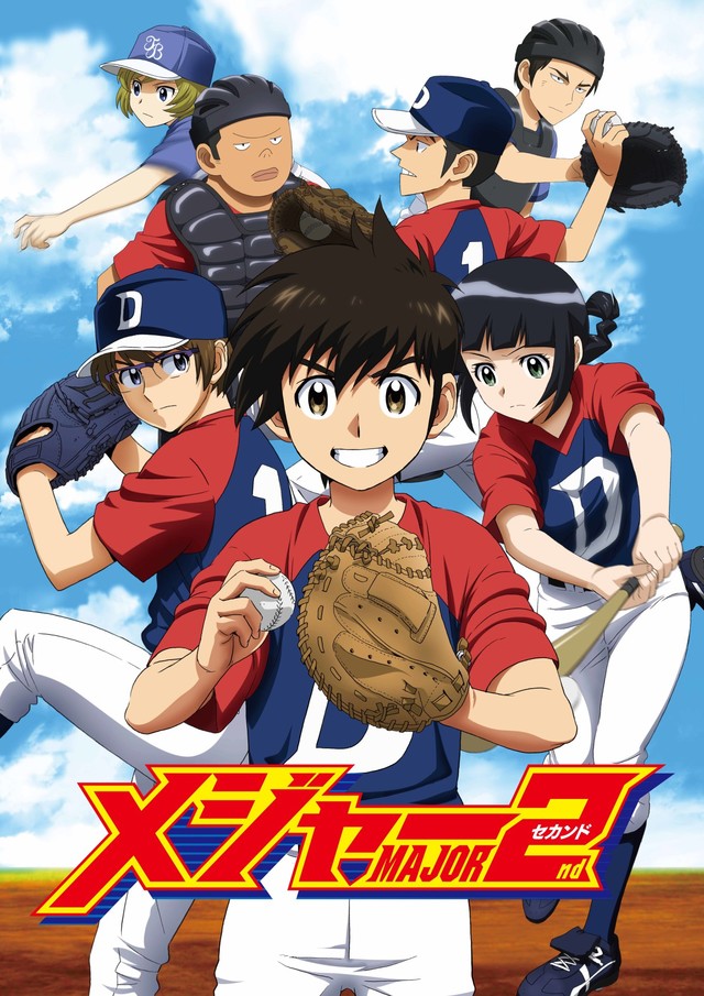 TV动画《棒球大联盟2nd》主视觉图&主要卡司公开