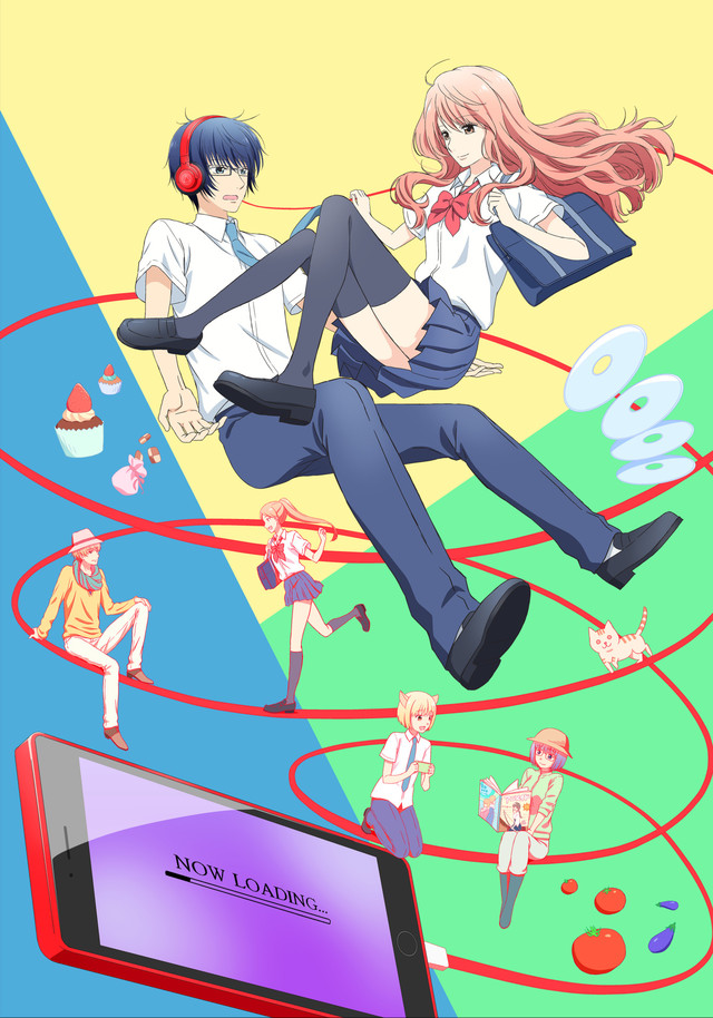 动画《3D彼女》主视觉图&制作信息公开