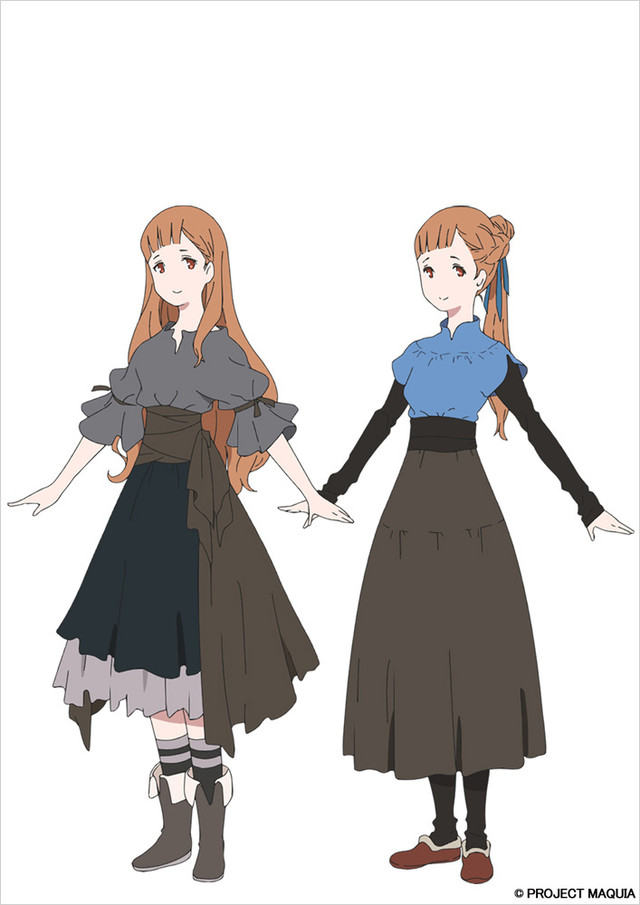  剧场版动画《さよならの朝に約束の花をかざろう》公布角色设计图 资讯 第2张