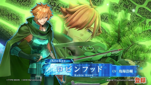游戏《Fate/EXTELLA Link》公开「罗宾汉」角色介绍影像 资讯 第4张