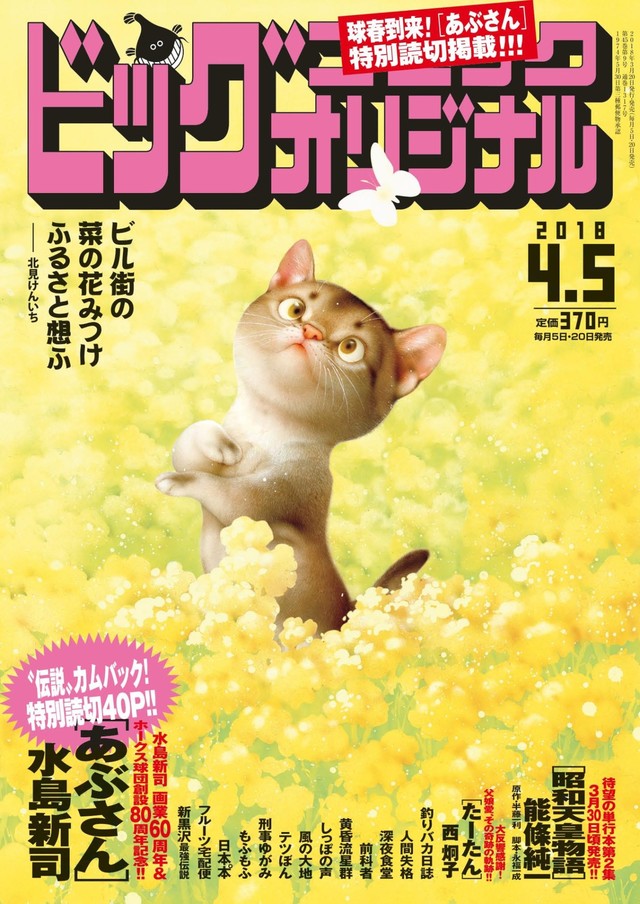 水岛新司《阿浦先生》时隔四年新短篇发表 资讯 第2张