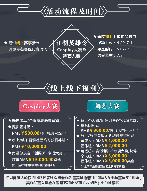 江湖英雄令舞艺大赛 英雄集结一舞动四方 资讯 第2张