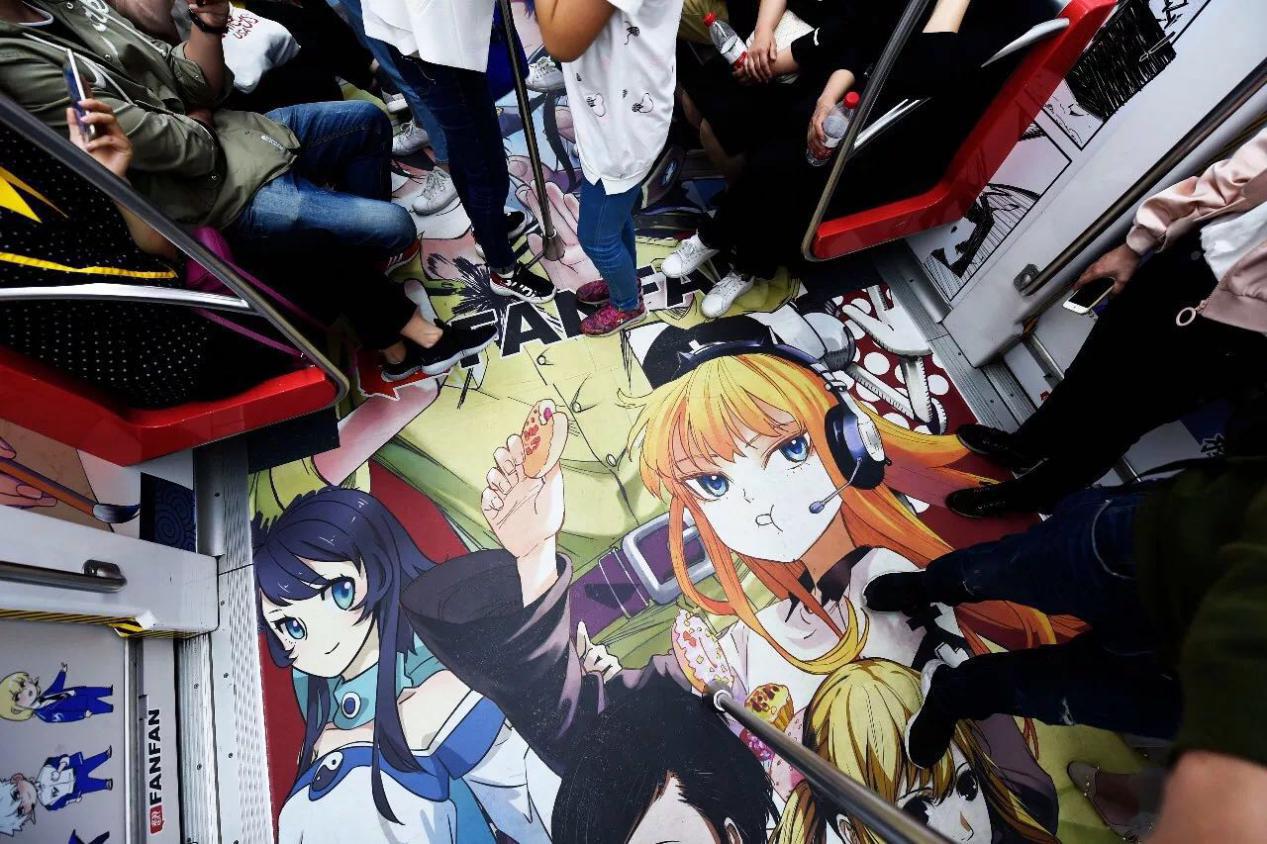 二次元的杭州动漫公交，你遇上了吗？ 漫展 第6张