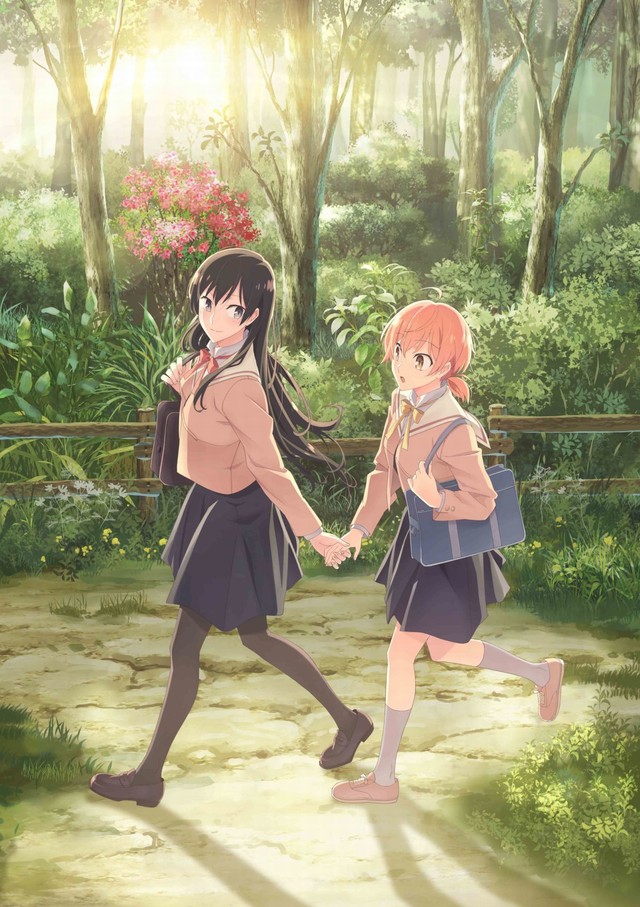 百合动画《终将成为你》小糸侑&七海灯子牵手视觉图公开