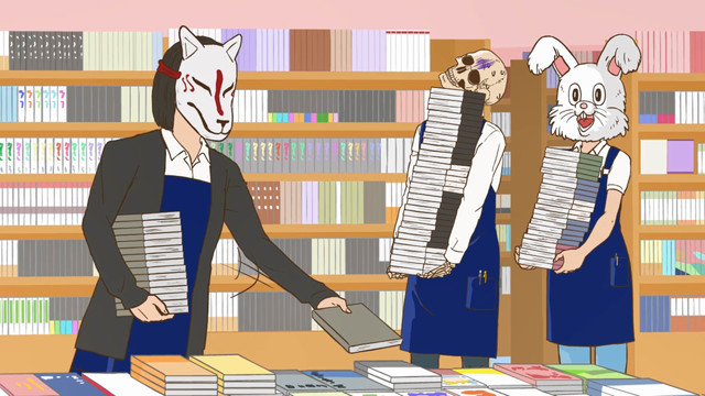 动画《书店里的骷髅店员本田》公开第二支宣传PV 资讯 第2张