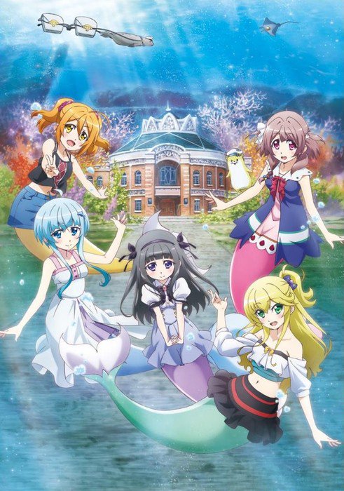 原创动画《カラフル・パストラーレ～from Bermuda △～》公布主要声优、关键视觉图 资讯 第1张
