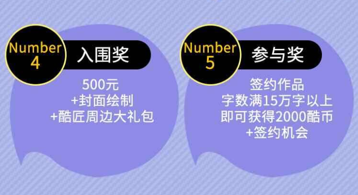 酷匠轻小说回归！第二届征文活动即将开启，丰厚奖励等你拿！ 资讯 第7张