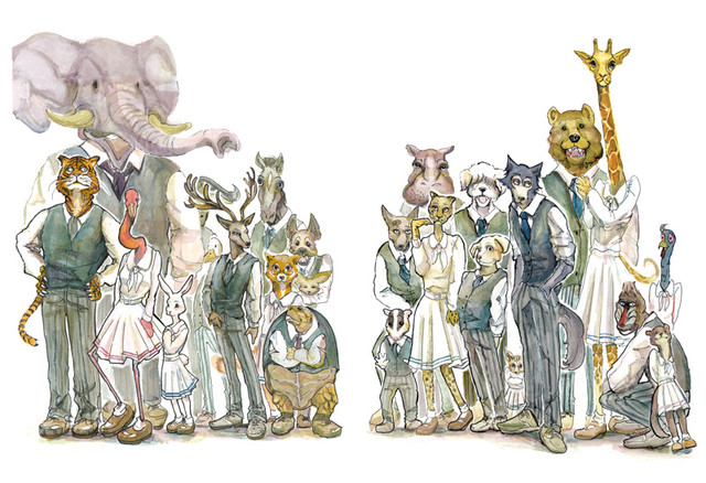 板垣巴留《BEASTARS》TV动画化 《宝石之国》Orange公司担纲制作 资讯 第3张