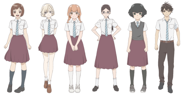动画《骚动时节的少女们啊》公开主视觉图和声优名单 资讯 第2张