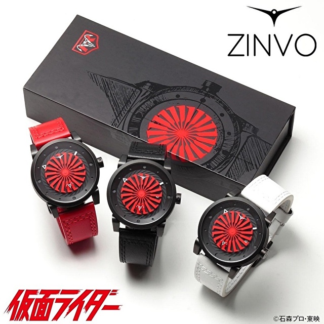 《假面骑士》&「ZINVO」合作推出初代假面骑士变身腰带型手表 资讯 第2张