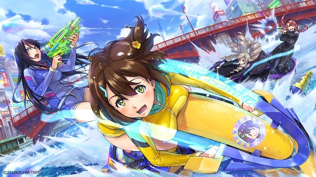 游戏《神田川JET GIRLS》PS4版片头动画公开 资讯
