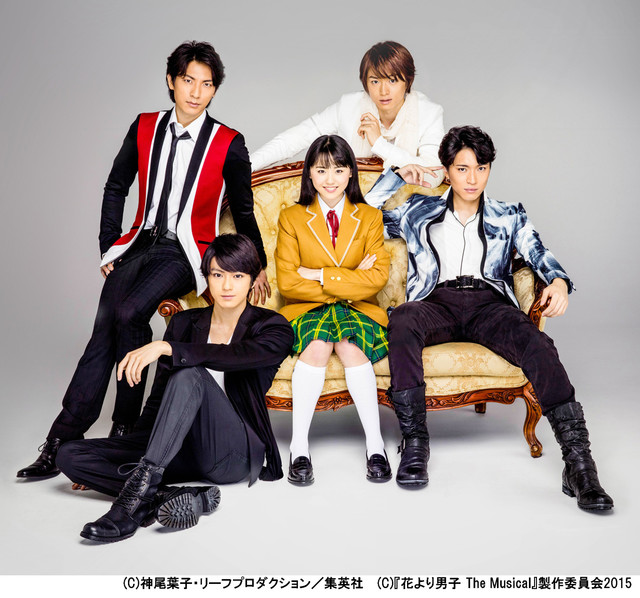 音乐剧版《花样男子》新“F4”松下优也、白洲迅、真剑佑、上山龙治登场！