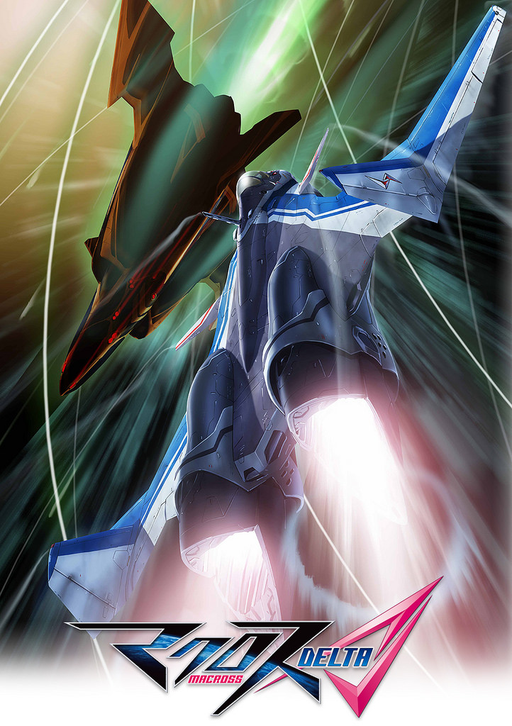 超时空要塞动画新篇《MACROSS Δ（Delta）》公开首张海报