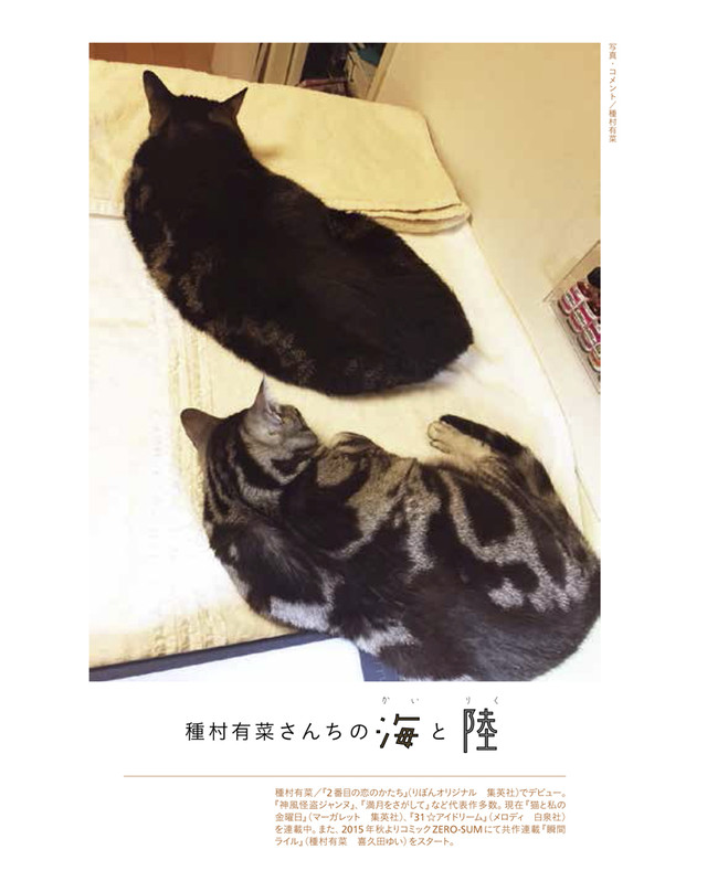 漫画家都是猫奴 《漫画家的猫》写真集出版 资讯 第5张