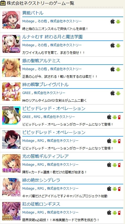 《青之驱魔师》、《魔法少女小圆》等手机游戏开发商「NEXTRY」宣告破产 资讯 第2张