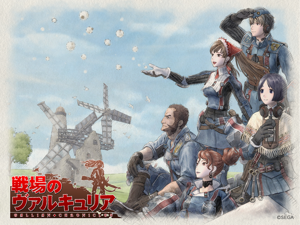 游戏《战场女武神》系列即将推出新作《苍蓝革命的女武神》 初代亦将在PS4上HD重制 资讯 第1张