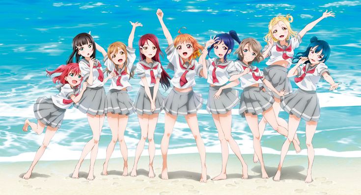 《LoveLive!》新组合Aqours祝你情人节快乐
