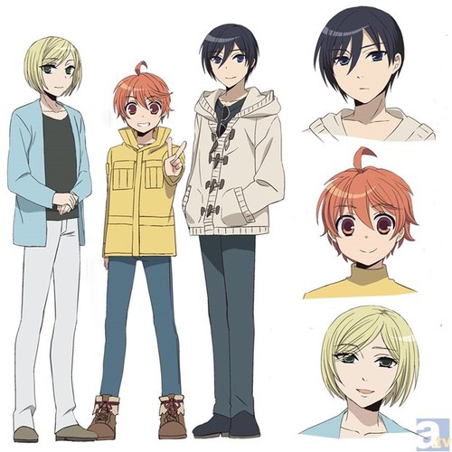 动画《少年女仆》片尾曲将由剧中组合“有顶天男孩”演唱
