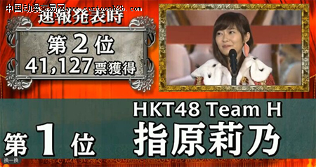 2016年AKB48总选举结果揭晓！指原莉乃蝉联夺冠渡边麻友位居第二