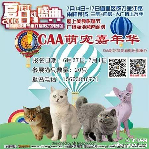 2016夏日龙江动漫盛典宣传第二弹，为你带来夏日能量 漫展 第5张
