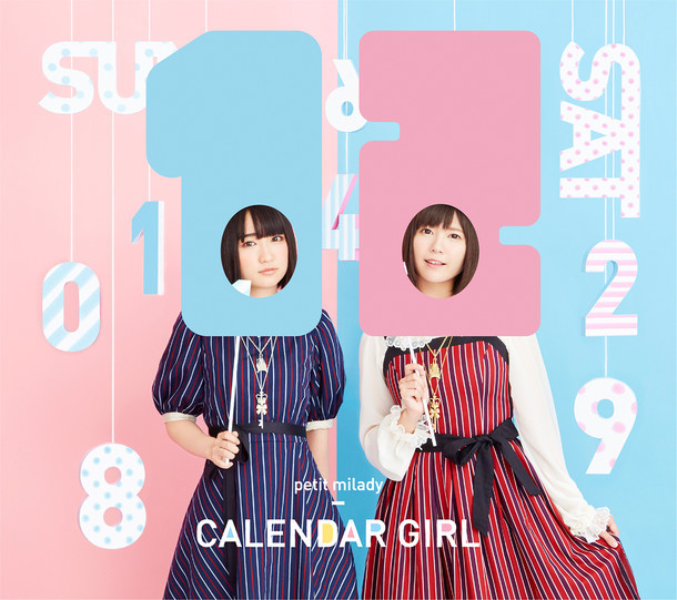 声优歌手组合「petit milady」第3张专辑《CALENDAR GIRL》试听公开  资讯 第1张