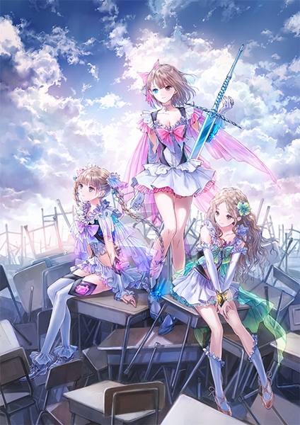 岸田梅尔担任人设的游戏《BLUE REFLECTION 幻舞少女之剑》公开概念形象宣传影片 资讯 第1张