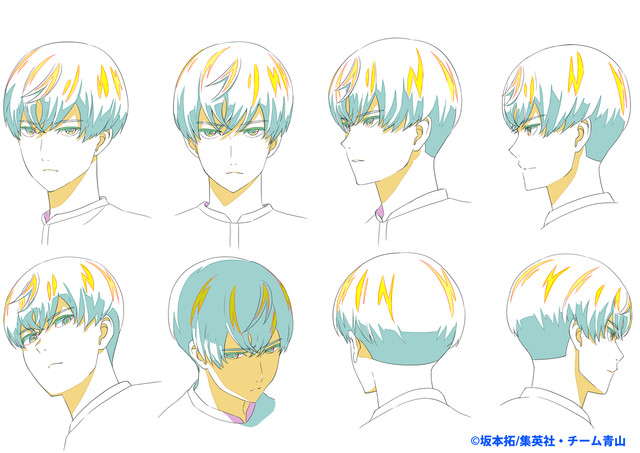 动画《洁癖男子！青山君》线画公开 资讯 第6张