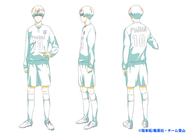 动画《洁癖男子！青山君》线画公开