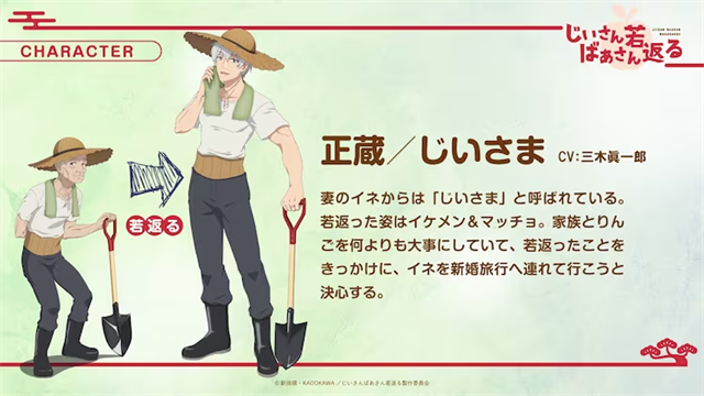  TV动画《老夫老妻重返青春》明年4月开播  资讯 第6张