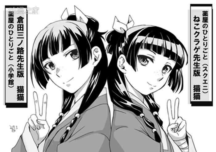  药屋少女作者送上漫画评价 你更喜欢哪个版本？  资讯 第6张