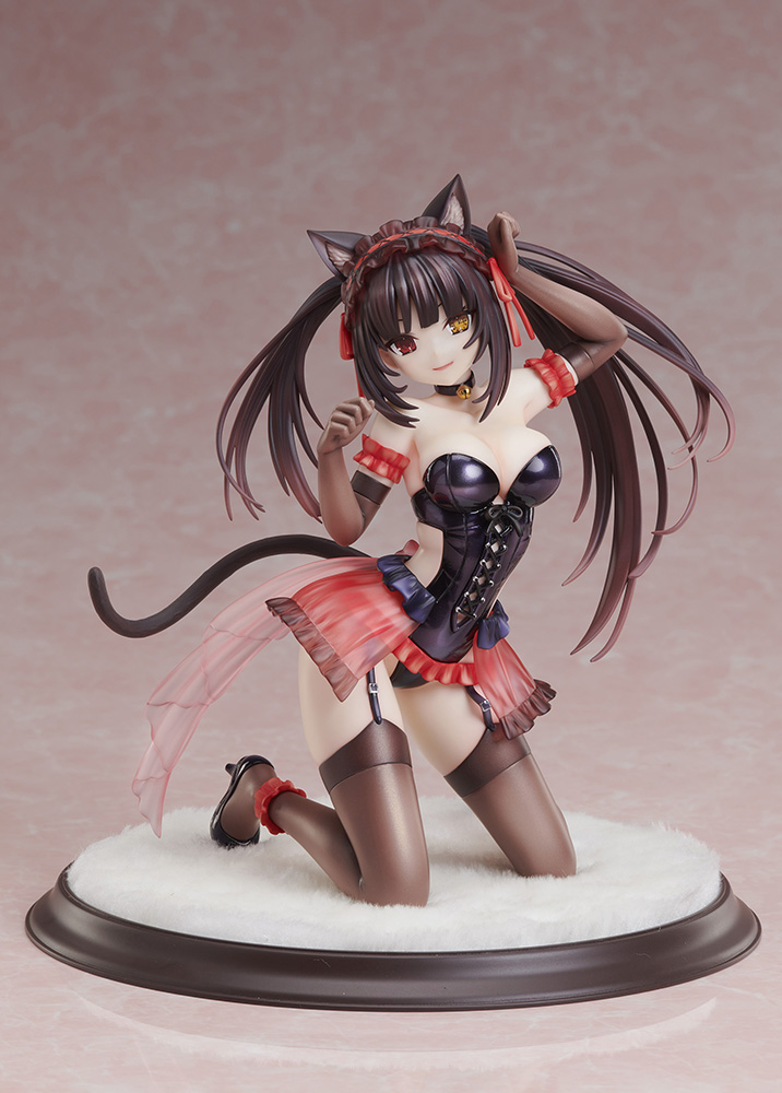  《约会大作战》原作版时崎狂三猫耳Ver.手办开始预约  周边 第3张