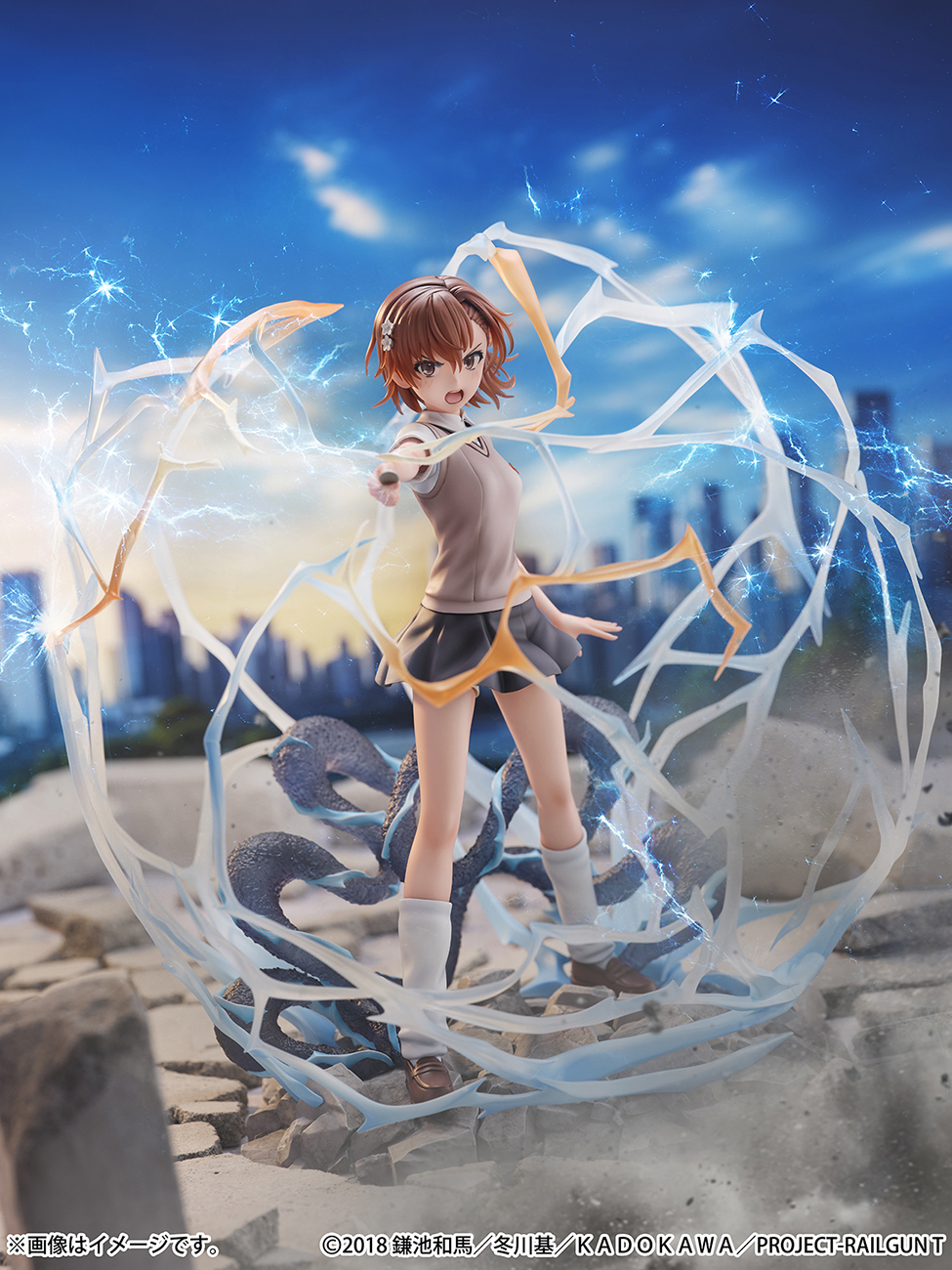 《某科学的超电磁炮T》御坂美琴1/7比例手办开始预约 周边 第1张 《某科学的超电磁炮T》御坂美琴1/7比例手办开始预约 周边 第1张