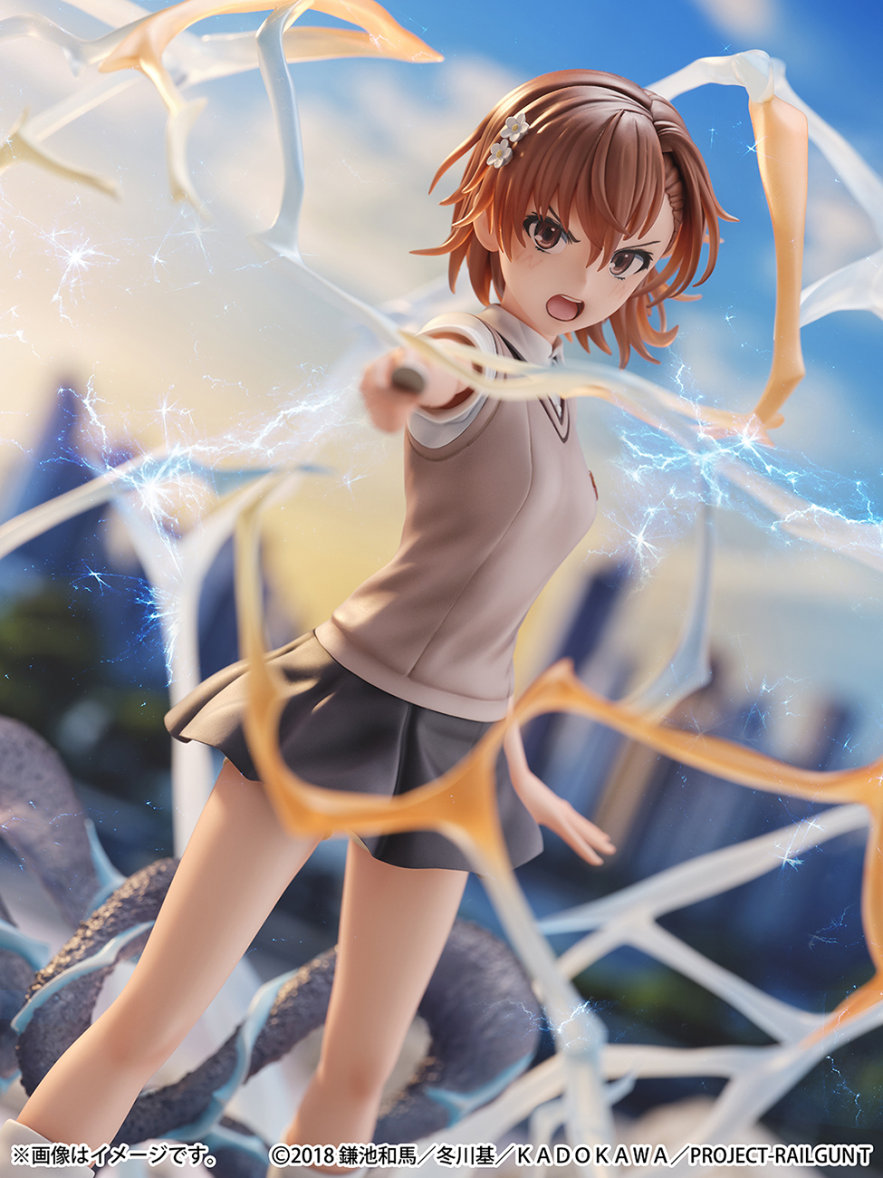 《某科学的超电磁炮T》御坂美琴1/7比例手办开始预约 周边 第3张 《某科学的超电磁炮T》御坂美琴1/7比例手办开始预约 周边 第3张