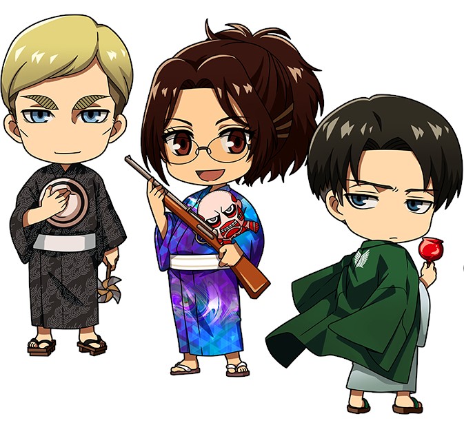  《进击的巨人》浴衣主题商品发布  周边 第7张