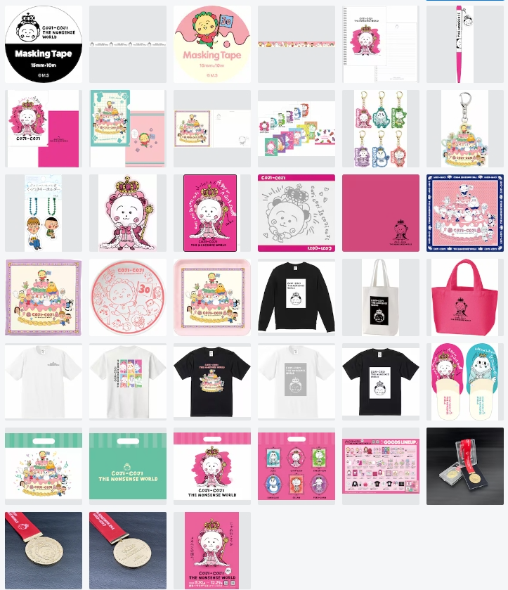  《COJI-COJI THE NONSENSE WORLD》体验型展示活动将推出约50种周边商品  周边 第6张